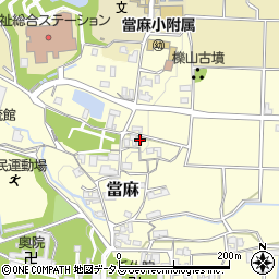 奈良県葛城市當麻731周辺の地図