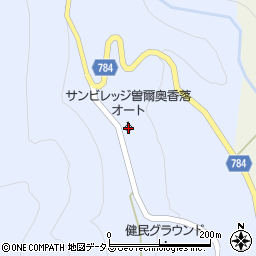 奈良県宇陀郡曽爾村今井911周辺の地図