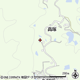 兵庫県淡路市久留麻高塚1476周辺の地図