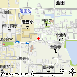 奈良県大和高田市池田10周辺の地図