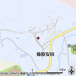 奈良県宇陀市榛原安田197周辺の地図