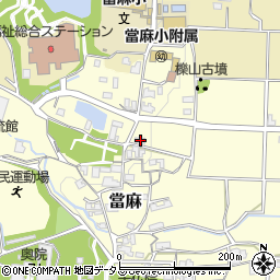奈良県葛城市當麻750周辺の地図