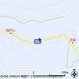 広島県東広島市河内町宇山2231周辺の地図