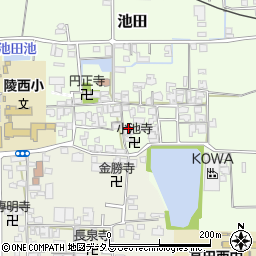 奈良県大和高田市池田149周辺の地図