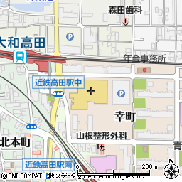 ハニーズトナリエ大和高田店周辺の地図