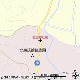 北畠神社前周辺の地図