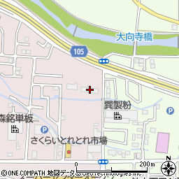 あすならホーム桜井周辺の地図