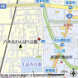 奈良県橿原市上品寺町234周辺の地図