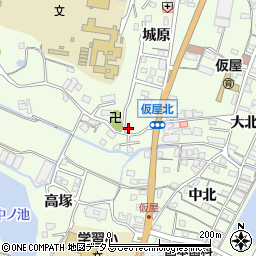 兵庫県淡路市久留麻高塚1813周辺の地図