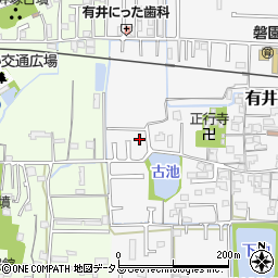 奈良県大和高田市有井160周辺の地図