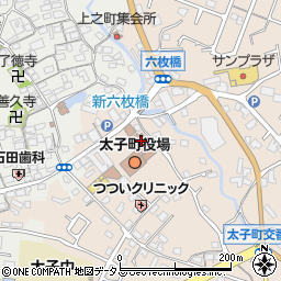 太子町役場　生活環境課周辺の地図