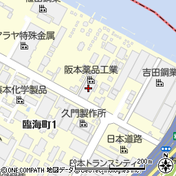阪本薬品工業周辺の地図