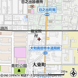 奈良県大和高田市大東町8周辺の地図