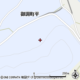 広島県尾道市御調町平496周辺の地図