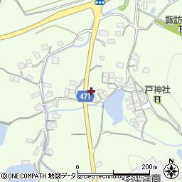 岡山県浅口市金光町佐方2572周辺の地図