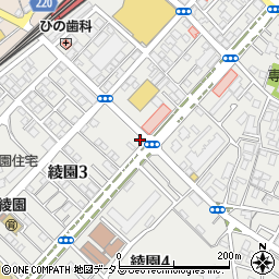 岸和田屋果実店周辺の地図