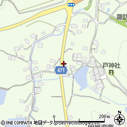 岡山県浅口市金光町佐方2576周辺の地図