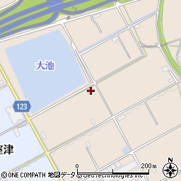 兵庫県淡路市育波2424-1周辺の地図