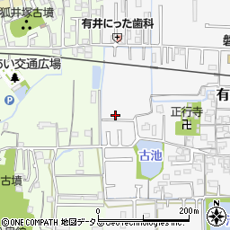 奈良県大和高田市有井156周辺の地図