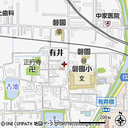 奈良県大和高田市有井346周辺の地図