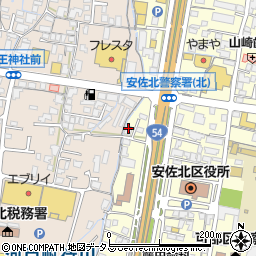 有限会社市丸屋周辺の地図