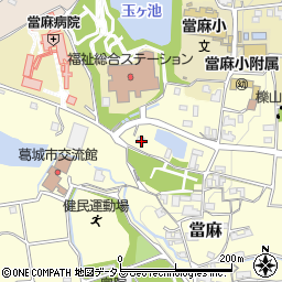 奈良県葛城市當麻737周辺の地図