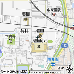 奈良県大和高田市有井18周辺の地図