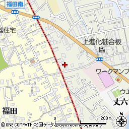 大阪府堺市東区草尾348周辺の地図