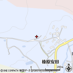 奈良県宇陀市榛原安田204周辺の地図