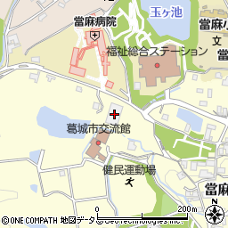 奈良県葛城市當麻375-1周辺の地図