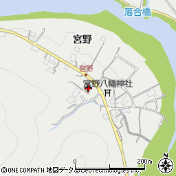 宮野公民館周辺の地図