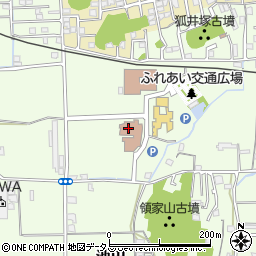 大和高田市子育て支援センター周辺の地図