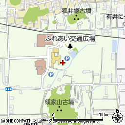 奈良県大和高田市池田451周辺の地図