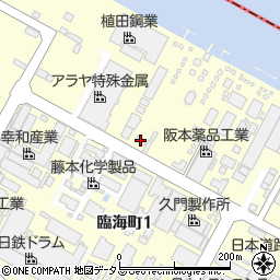 堂島実業株式会社周辺の地図