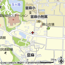 奈良県葛城市當麻589-2周辺の地図