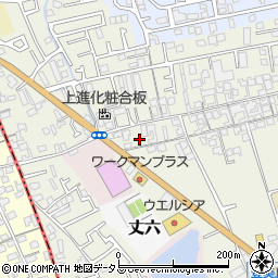 大阪府堺市東区草尾700周辺の地図