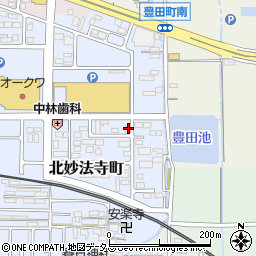 奈良県橿原市北妙法寺町681周辺の地図