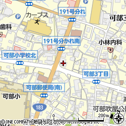広島銀行可部支店 ＡＴＭ周辺の地図