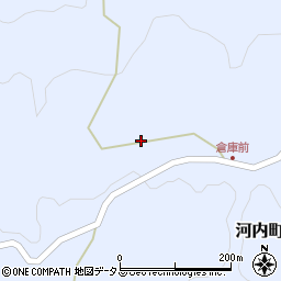 広島県東広島市河内町宇山1538周辺の地図