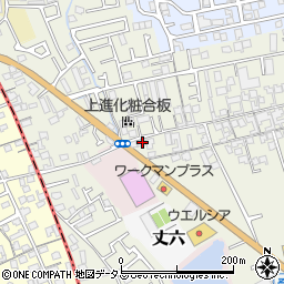 大阪府堺市東区草尾702-4周辺の地図