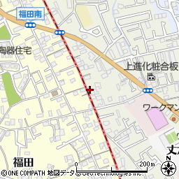 大阪府堺市東区草尾334周辺の地図