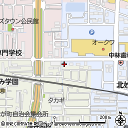 奈良県橿原市北妙法寺町561周辺の地図