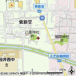 奈良県桜井市東新堂319周辺の地図