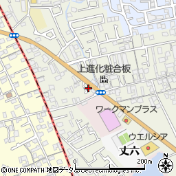 大阪府堺市東区草尾342-15周辺の地図