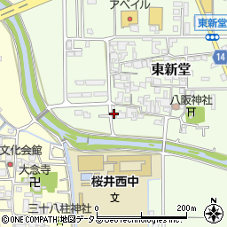 奈良県桜井市東新堂229周辺の地図