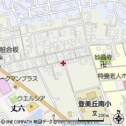 大阪府堺市東区草尾676周辺の地図