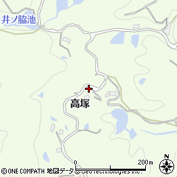 兵庫県淡路市久留麻高塚1453周辺の地図
