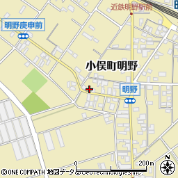 三重県伊勢市小俣町明野1708周辺の地図
