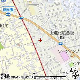 大阪府堺市東区草尾345周辺の地図