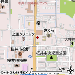 焼き鳥 ふる里 桜井店周辺の地図